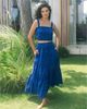 Change Of Scenery Change of Scenery Joanna Tiered Eyelet Maxi Skirt - 2