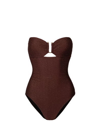Change of Scenery Change of Scenery Juliette U-Bar Bandeau One-Piece Swimsuit