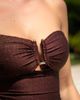 Change of Scenery Change of Scenery Juliette U-Bar Bandeau One-Piece Swimsuit - 4