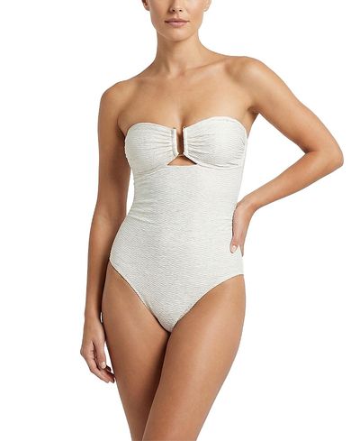 Change Of Scenery Change of Scenery Juliette U Bar Bandeau One Piece Swimsuit