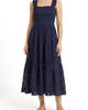 Change of Scenery Change of Scenery Kristen Sleeveless Smocked Eyelet Midi Dress - 1