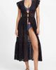Change of Scenery Change of Scenery Lauren Lace-Trim Eyelet Cover-up Dress - 1