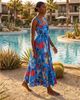 Change Of Scenery Change of Scenery Lizzie Print Tiered Midi Dress - 3