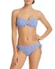 Change Of Scenery Change of Scenery Loryn Twist Bandeau Gingham Bikini Top - 4
