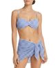 Change Of Scenery Change of Scenery Loryn Twist Bandeau Gingham Bikini Top - 6