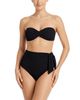 Change Of Scenery Change of Scenery Side Tie High Waist Textured Bikini Bottom with Full Coverage - 5