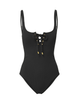 Change of Scenery Change of Scenery Taylor Lace-Up Underwire One-Piece Swimsuit - 1