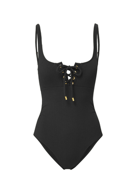 Change of Scenery Change of Scenery Taylor Lace-Up Underwire One-Piece Swimsuit