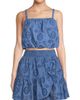 Change of Scenery Women's Dani Cotton Eyelet Crop Top - 3