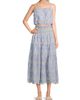 Change of Scenery Women's Dani Embroidered Striped Cotton Cami Top - 2