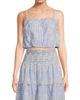 Change of Scenery Women's Dani Embroidered Striped Cotton Cami Top - 3