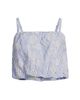Change of Scenery Women's Dani Embroidered Striped Cotton Cami Top - 7