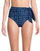 Change of Scenery Women's Denim Noir Side-Tie High-Waisted Bikini Bottom - 3