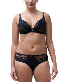 Chantelle Chantelle Illusion Lace Unlined Plunge Underwire Bra
