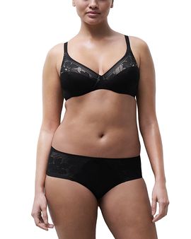 Chantelle Chantelle Osmose Plunge Unlined Lace Trim Underwire Bra