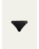 Chantelle Fleur Sheer Floral-Embroidered Thong - 1