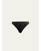Chantelle Fleur Sheer Floral-Embroidered Thong - 2