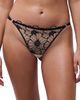 CHANTELLE PULP CHANTELLE PULP Embroidered Strappy Thong - 1