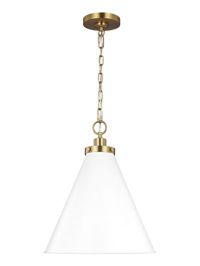 Chapman & Myers Visual Comfort Studio Medium Cone Pendant