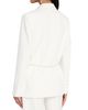 Chapman & Myers Women's Martina Pearl Belted Crepe Blazer - 4
