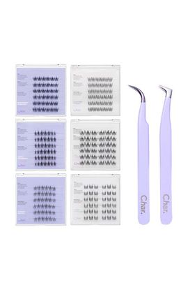 Char Cosmetics Char Cosmetics Dreaming Bunny and Pixie Paw Pre-Glued Reusable Lashes with 90 Degree and Curved Tweezer