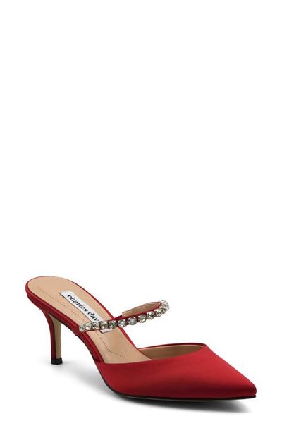 Charles David Charles David Adelynn Mary Jane Pointed Toe Mule