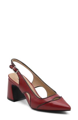 Charles David Charles David Anstead Slingback Pointed Toe Pump