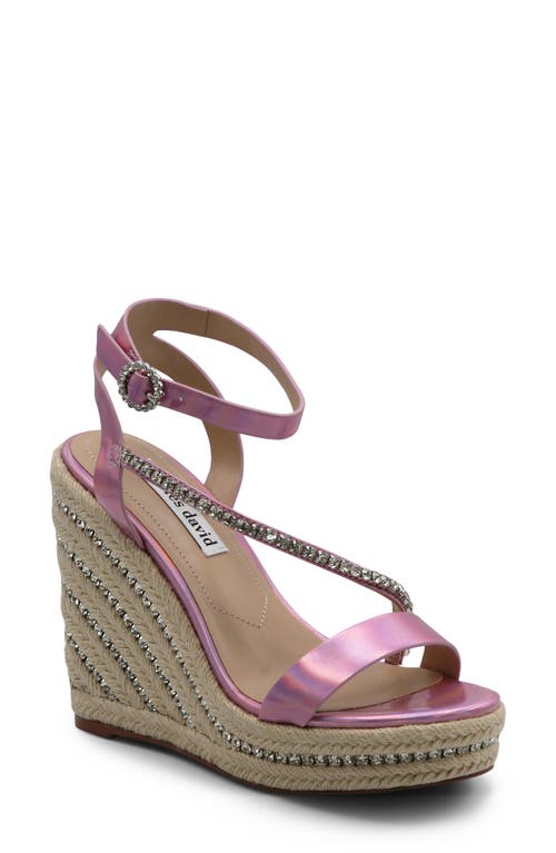 Charles David Charles David Chiara Ankle Strap Espadrille Platform Wedge Sandal