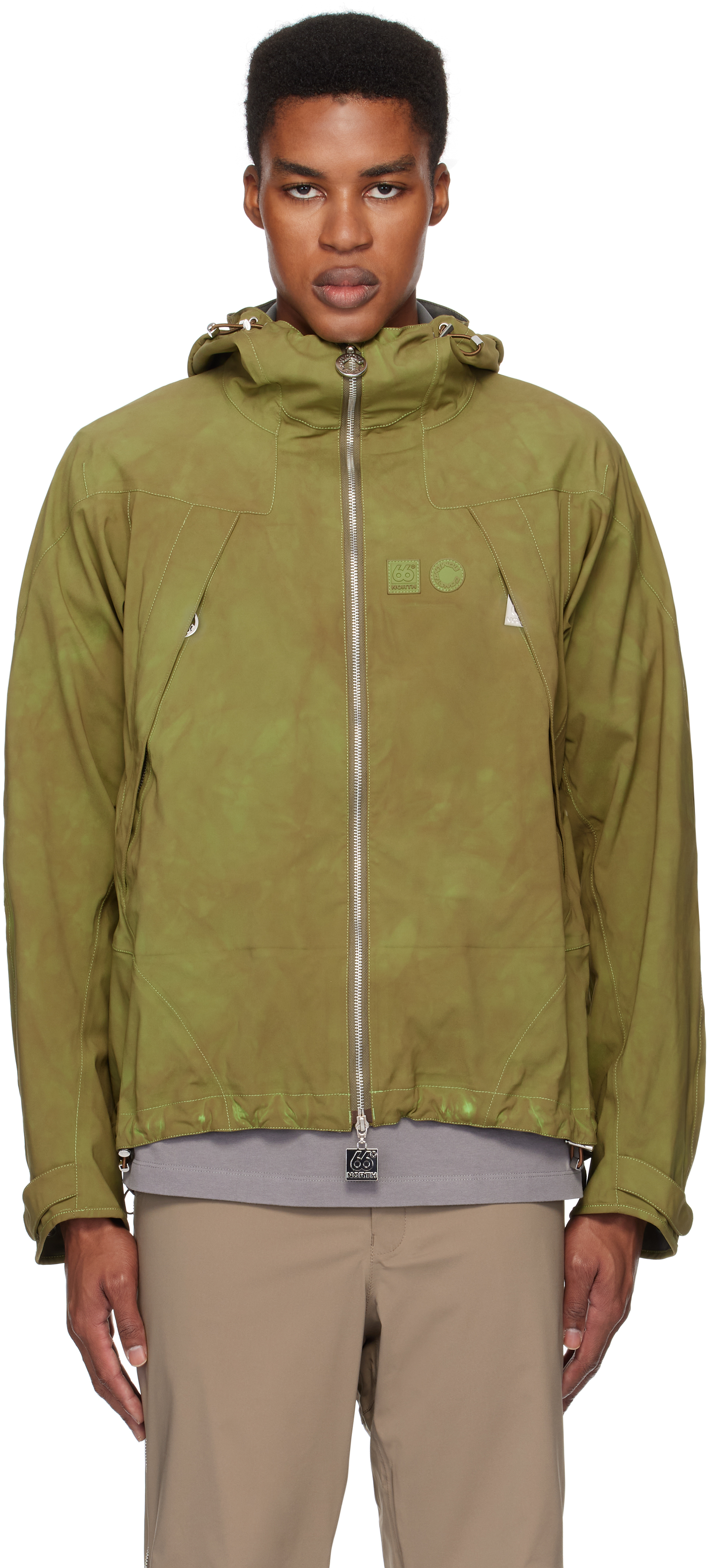 Charlie Constantinou - Green & Brown 66°North Edition Dyed Jacket