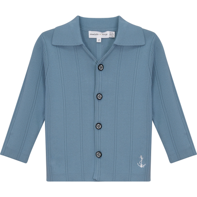 Charlotte & George Charlotte & George Anchor Embroidered Knit Jacket