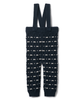 Charlotte & George Charlotte & George Diamond Textured Stripe Knit Overall - 2