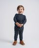 Charlotte & George Charlotte & George Diamond Textured Stripe Knit Overall - 3