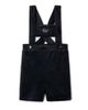 Charlotte & George Charlotte & George Velvet Crest Embroidered Shorts Overall - 2