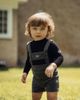 Charlotte & George Charlotte & George Velvet Crest Embroidered Shorts Overall - 3