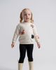 Charlotte & George Charlotte & George Butterfly Hook Stitch Set French Fleece Top and Leggings Set - 3