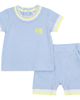 Charlotte & George Charlotte & George Contrast Trim 2 Piece Short Sleeve and Short Set - 3