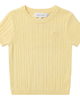 Charlotte & George Charlotte & George Cotton Rib Knit Sweater - 1