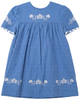 Charlotte & George Charlotte & George Criss Cross Flower Embroidered Dress - 2