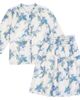 Charlotte & George Charlotte & George Floral Print Smocked Long Sleeve Woven Blouse and Skirt Set - 3