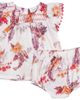 Charlotte & George Charlotte & George Floral Print Smocked Two-Piece Set - 1