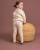 Charlotte & George Charlotte & George Girl Crown Print 2 Piece Long Sleeve Top and Ribbed Leggings Set - 5