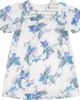 Charlotte & George Charlotte & George Floral Print Smocked Dress - 1