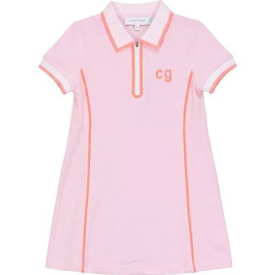 Charlotte & George Charlotte & George Cotton Polo Dress with Contrast Trim