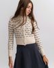 Charlotte & George Charlotte & George Front Button Stripe Floral Cardigan - 3