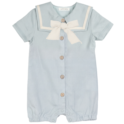 Charlotte & George Charlotte & George Short Puff Sleeves Romper