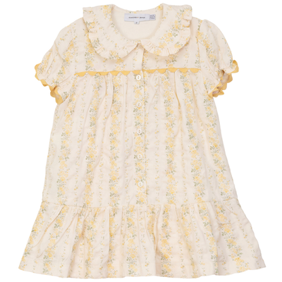 Charlotte & George Charlotte & George Stripe Floral Print Dress