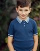 Charlotte & George Charlotte & George Structure Knit Short Sleeve Polo - 2
