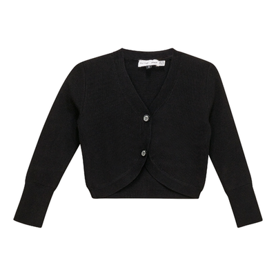 Charlotte & George Charlotte & George Tight Knit V-Neck Cardigan with Buttons