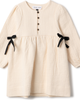 Charlotte & George Charlotte & George Button Front A-Line Woven Ribbon Dress - 1