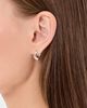 Charlotte Chesnais Charlotte Chesnais Petite Wave Hoop Earrings Silver One - 3